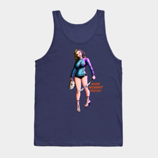 Hockey fan girl 2 Tank Top